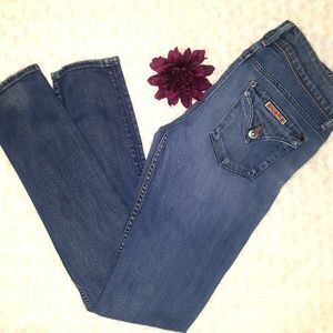 HUDSON FLAP POCKET COLLIN SKINNY JEANS